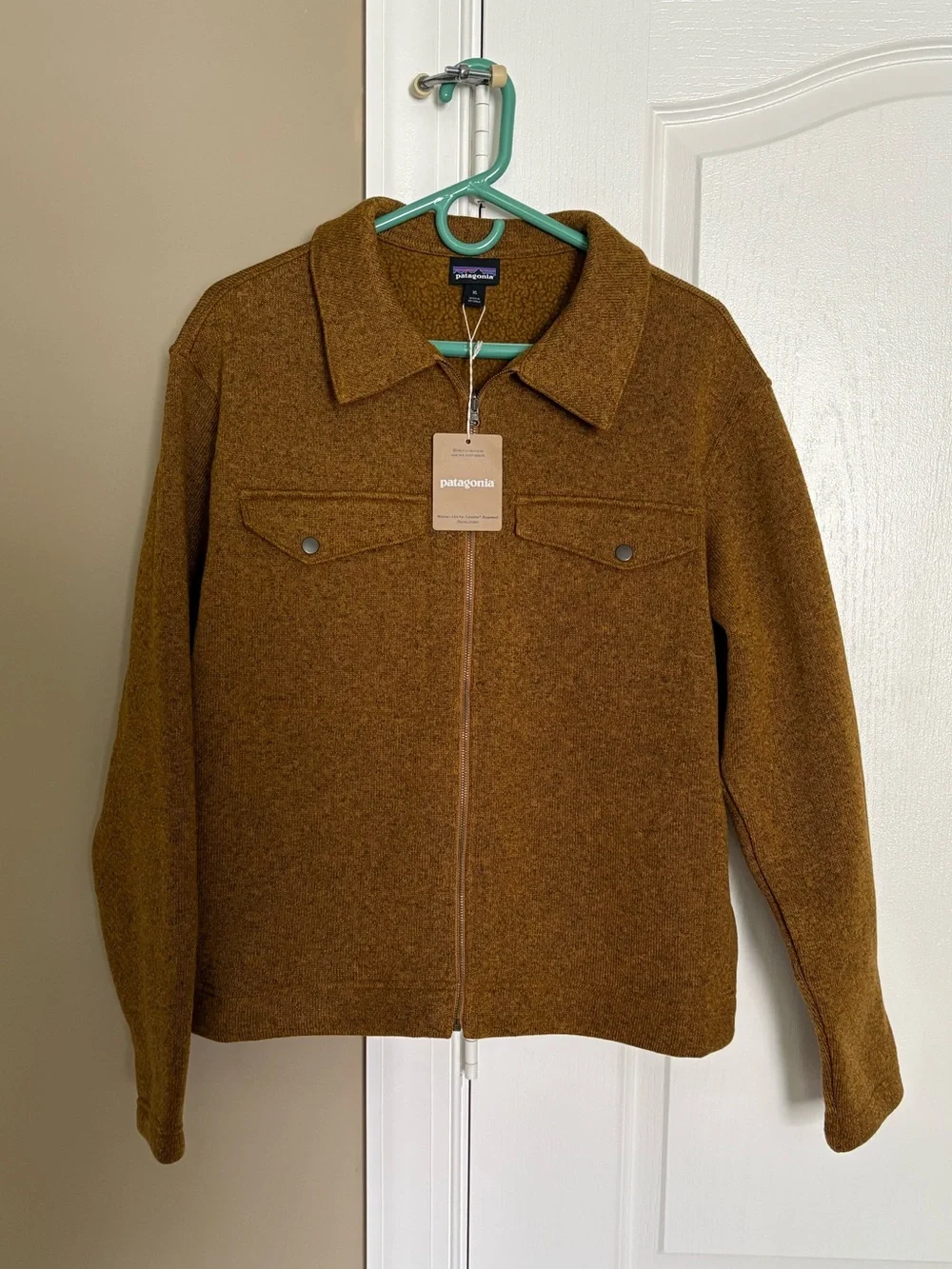 NWT Patagonia Women's Better Sweater Zippered Chore Jacket. Size XL.